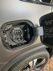 EQA250 charging port