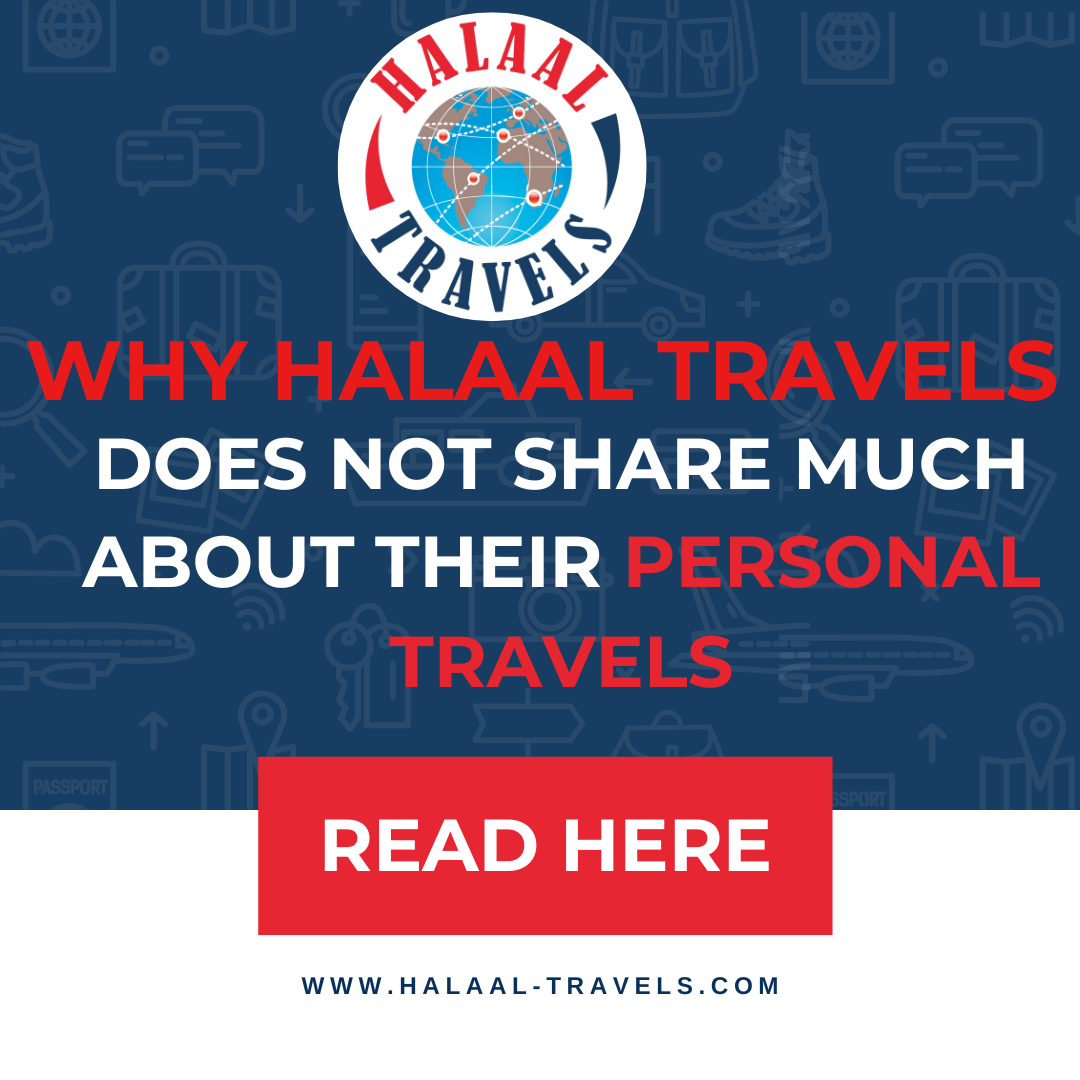 Dont share personal travels